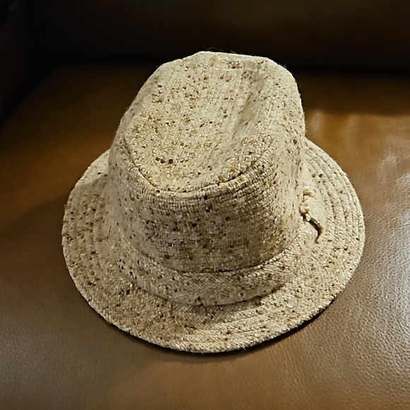 VTG DAVID HANNA & SONS LTD Genuine Donegal Tweed Wool Irish Grandpa Hat